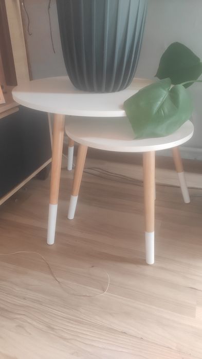Stolik kawowy podwójny