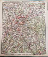 Mapy z Westermanns Monatsheft Atlas