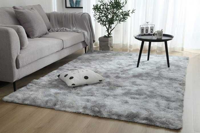 NOWY Pluszowy Dywan Shaggy Puszysty Mięki 160x220 Futrzany