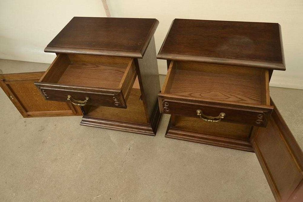 stylowe szafki nocne komplet szafek