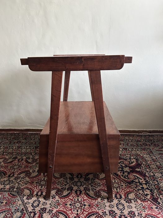 Stolik drewniany rtv prl