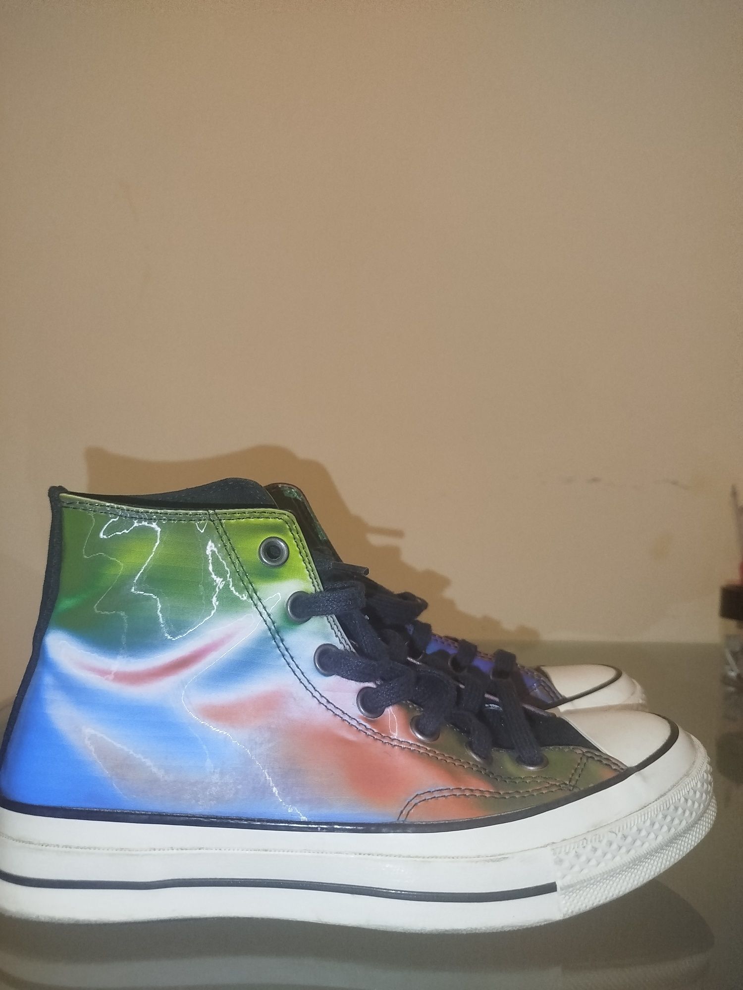 Sapatilhas holográficas all star