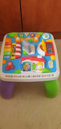 Stolik edukacyjny Fisher Price z telefonem