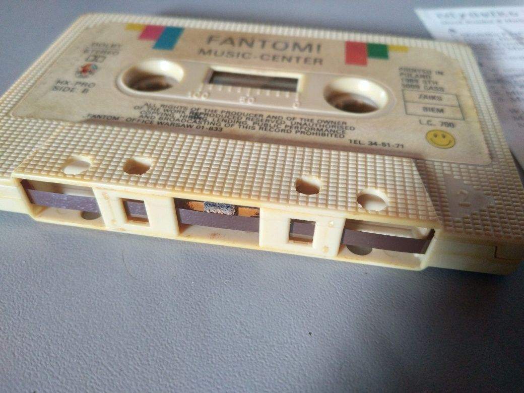 Kaseta magnetofonowa Mydełko Fa