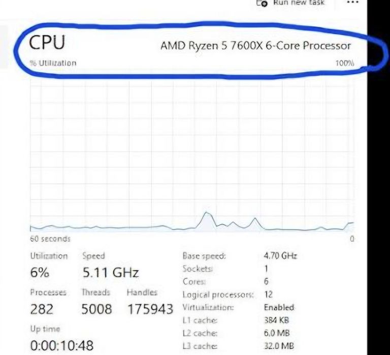 AMD Ryzen 5 7600X
