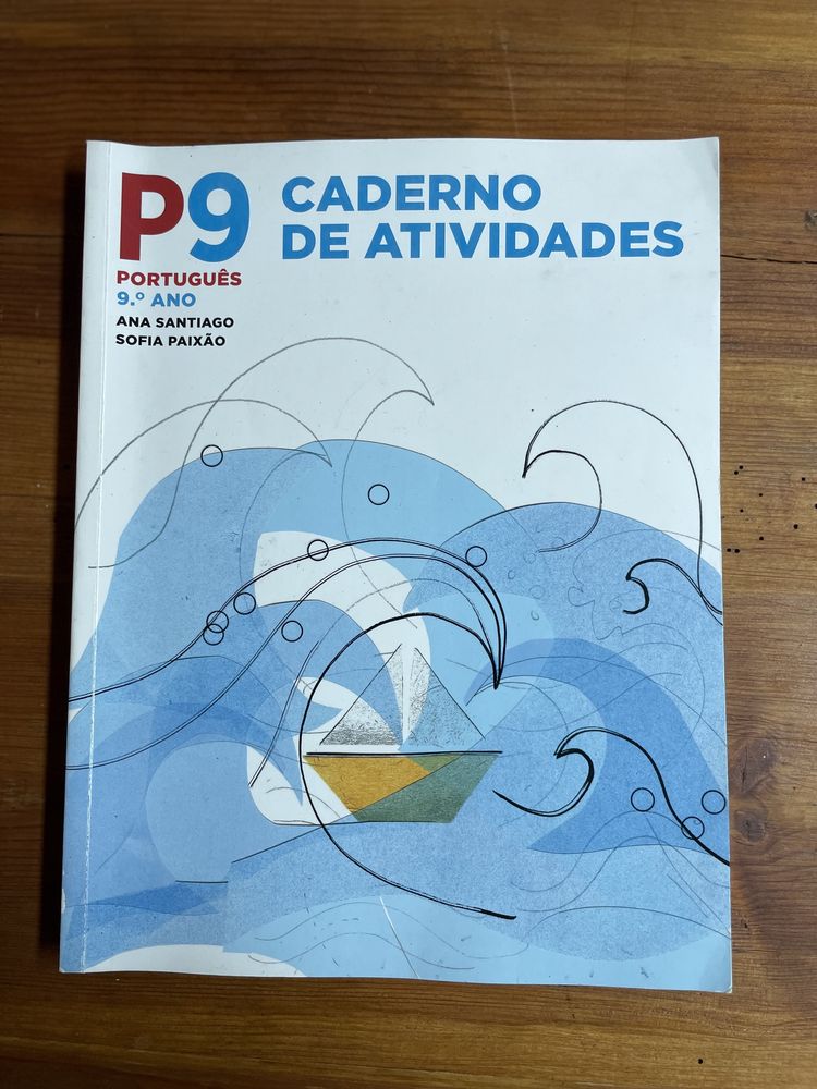 Manual Matemática 9.ºano + Caderno de Atividades Português 9.ºano