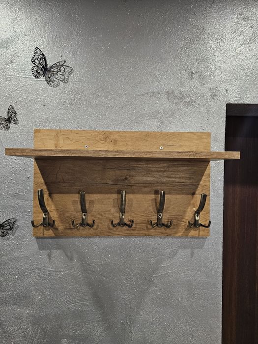 Garderoba szafka na buty wieszak dąb craft 60 cm