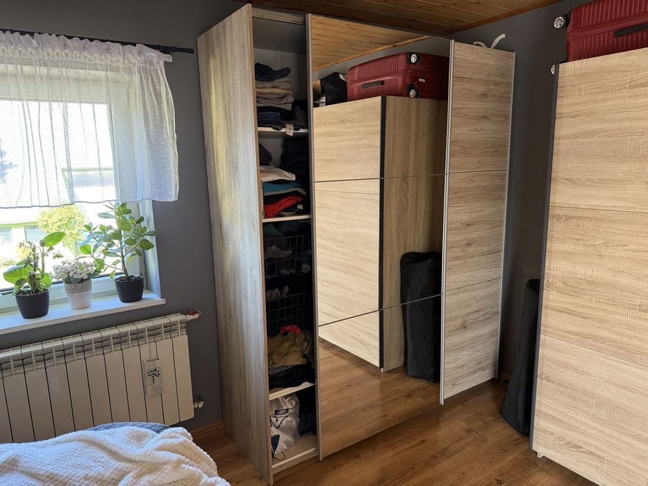 Szafa przesuwna lustro BRW 185x218
