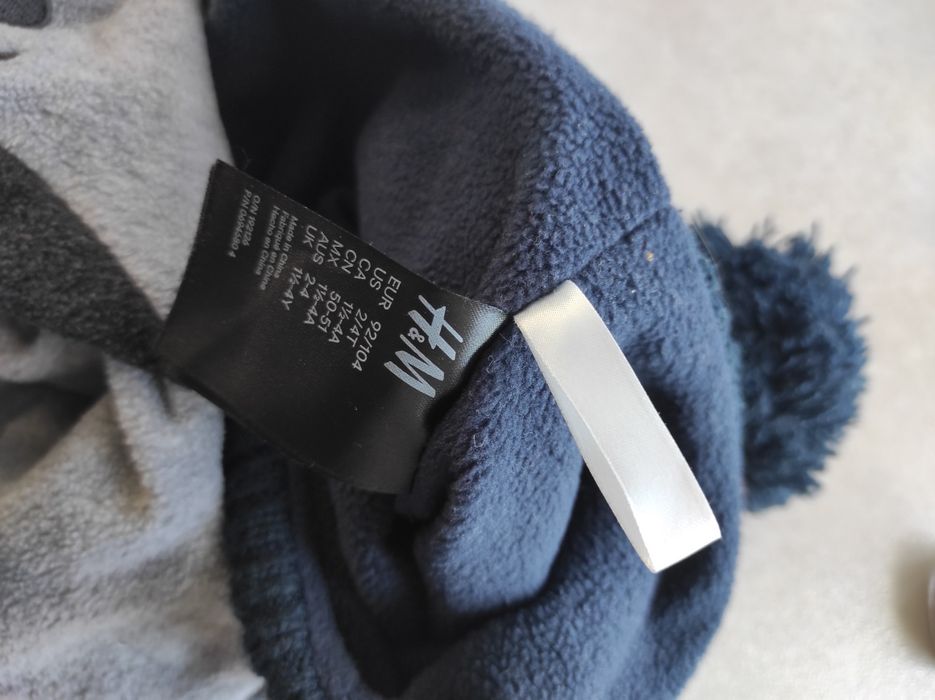 Zestaw czapek H&M renifer 92 98.104 zima chłopiec