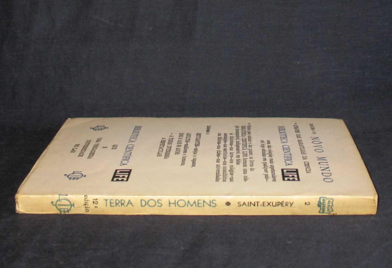 Livro Terra dos Homens Saint-Exupery