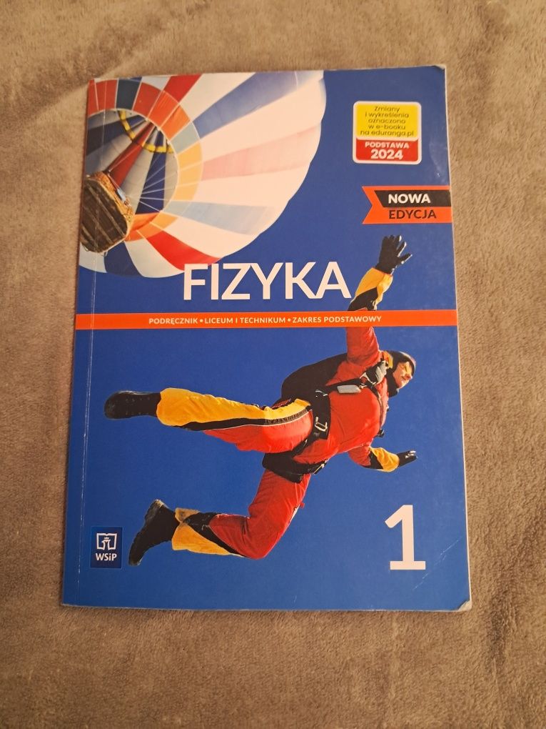 Podręcznik do fizyki do klasy 1 WSIP