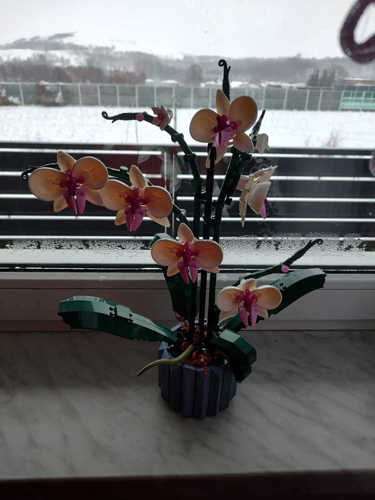 NOWE klocki orchidea storczyk kwiatek jak Lego 10311 ZAMIENNIK