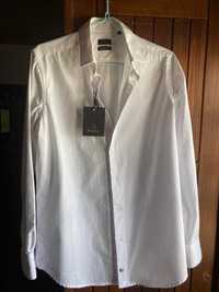Camisa de fato Branca Suits Inc