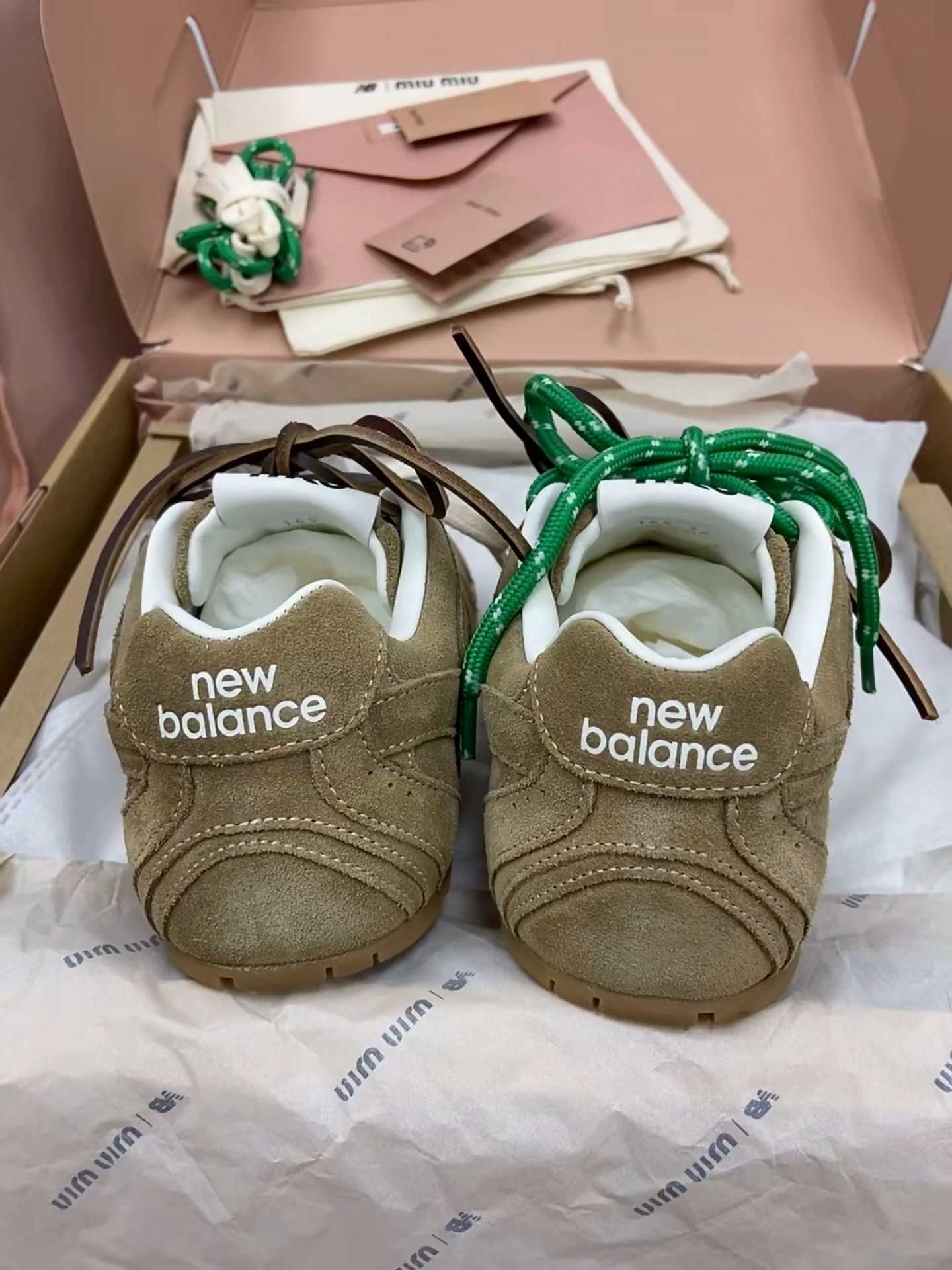 Buty New Balance530SL Miu Miu Ecru Moda Obuwie sportowe rozmiar.45