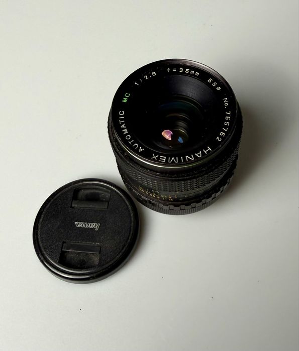 Hanimex automatic mc 35/2.8 байонет canon fd