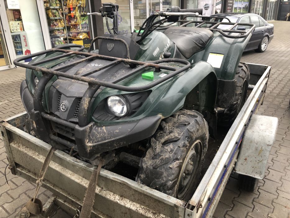 Wahacz dyfer amortyzator zwrotnica piasta wałek grizzly 450 kodiak 400