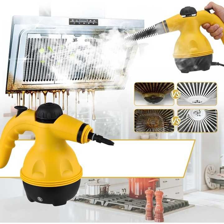 Myjka Parowa Do Sprzątania Parownica Ciśnieniowa+Akcesoria 1000W Nowa