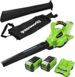 Dmuchawa akumulatorowe greenworks odkurzacz premium