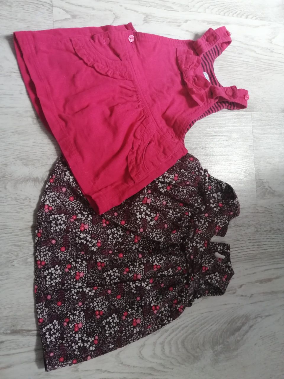 Sukienki 2szt h&m 5 10 15
