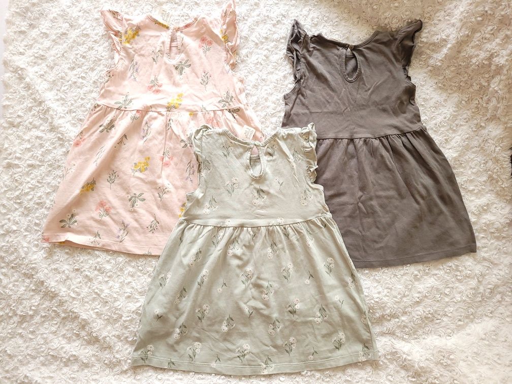 Zestaw sukienek H&M rozm. 86