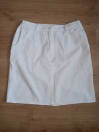 Biała spódniczka spódnica r38