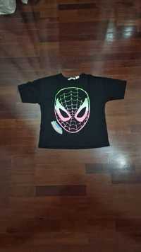 T-shirt Spider-Man Preta, MARVEL