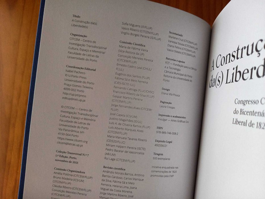(NOVO, PORTES GRÁTIS) A Construção da(s) Liberdade(s)