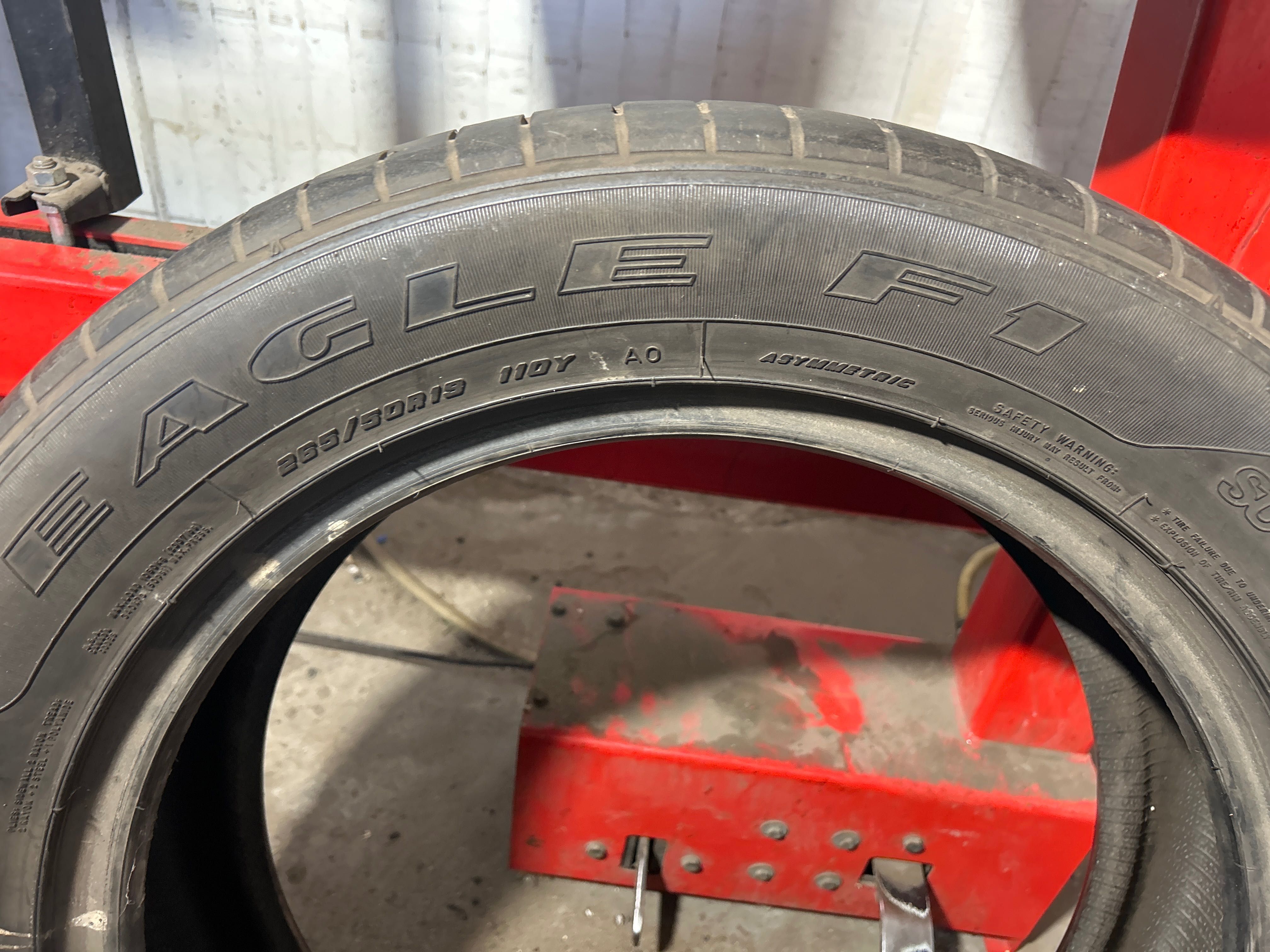 Goodyear Eagle F1 Ao 265/50/19 110Y