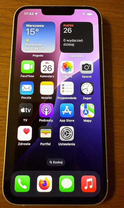 Apple iPhone 14 128GB e-sim USA fioletowy wizualnie stan jak nowy