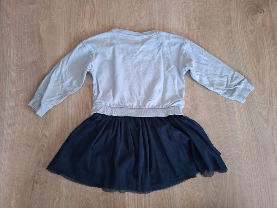 Sukienka z tiulem, Frozen, Elsa, r.104