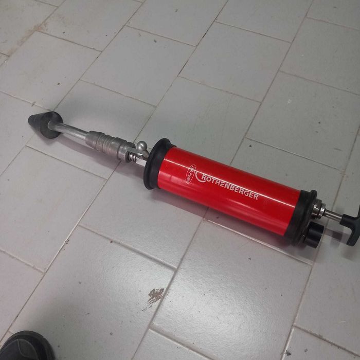 Pistola Rothenberger de pressão de ar para desentupir