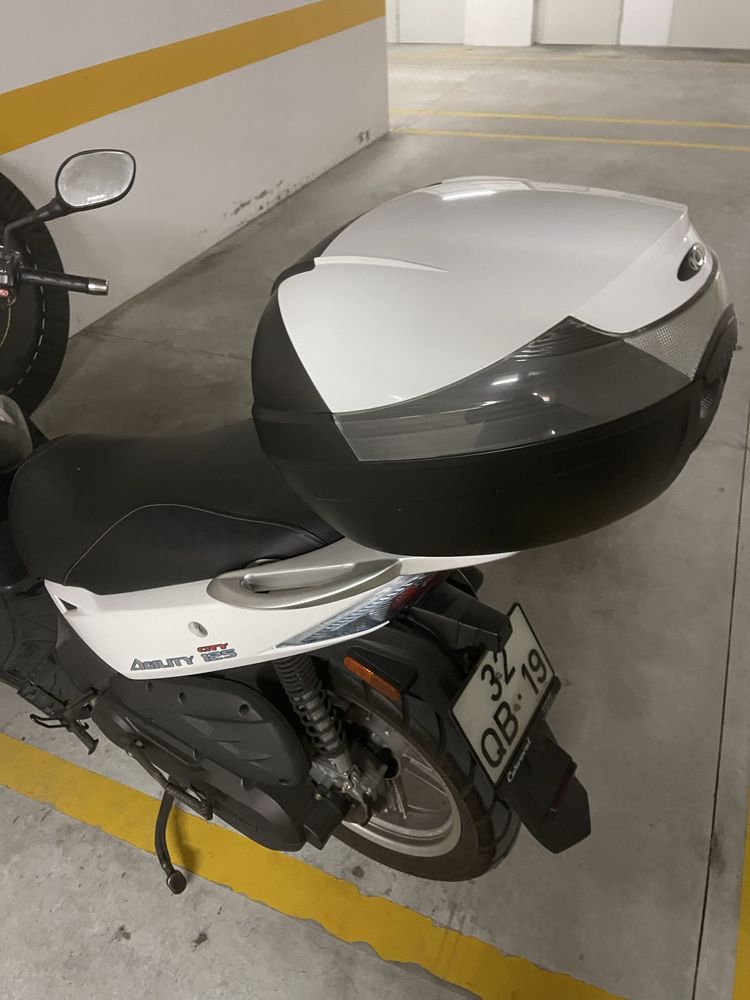 Agilty 125 branco.