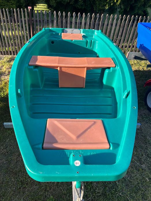 Sprowadzone z zachodu łódki wędkarskie z POLIETYLENU.