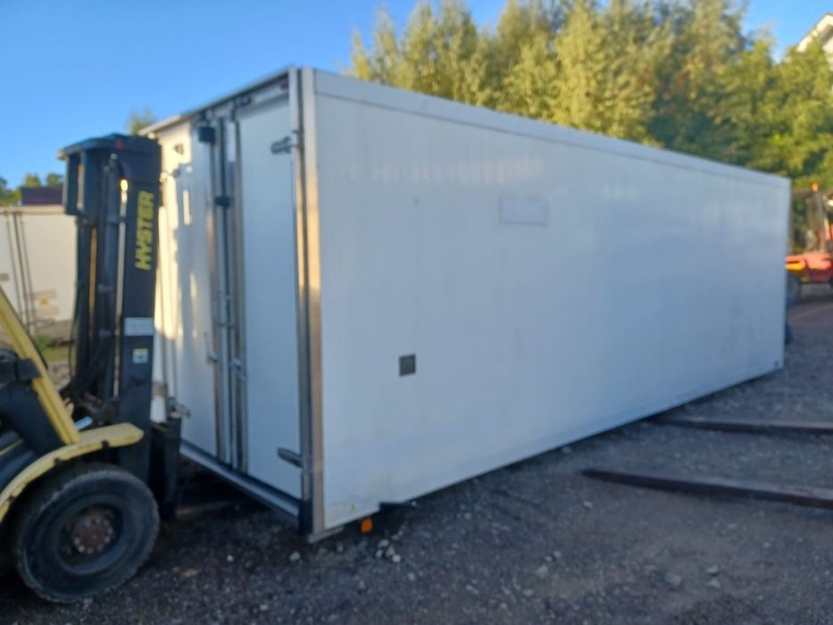 Kontener magazyn 7m długości chłodnia z transportem kilka sztuk