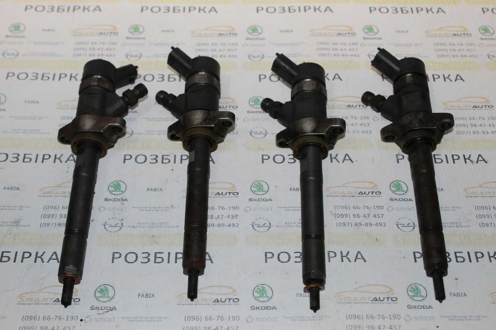 Форсунки Peugeot/Citroen 1.6 HDI DV6TED9 16V 0445110259