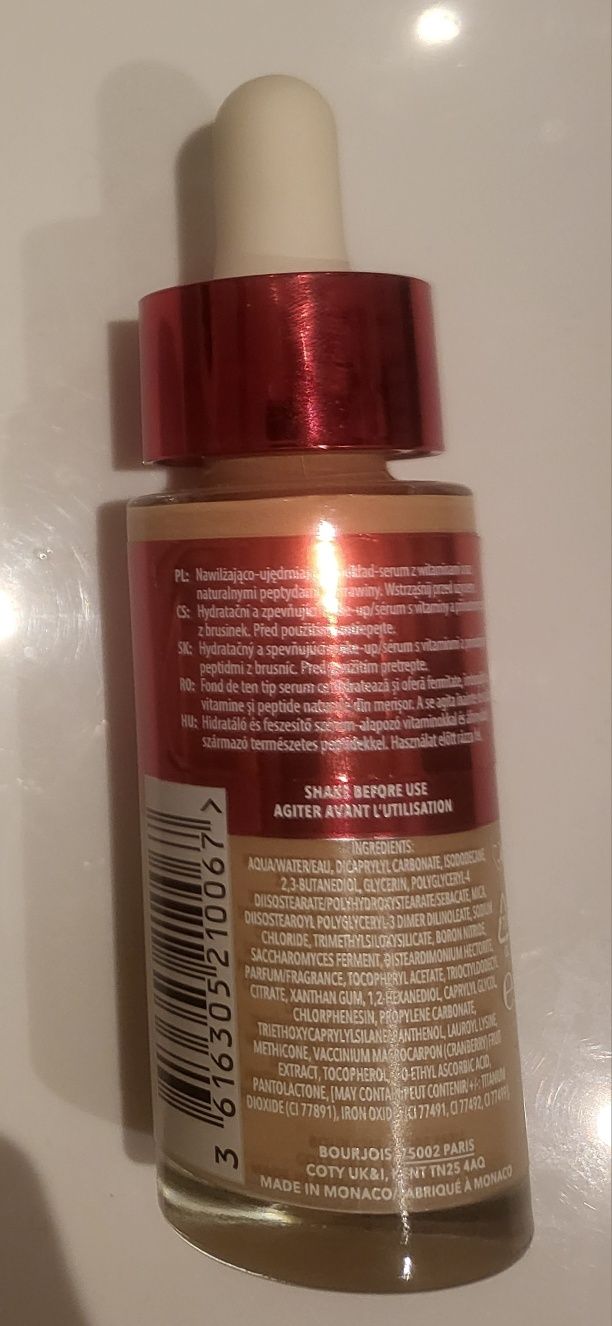 Bourjous Helathy Mix Clean&Vegan podkład - serum do twarzy 51W