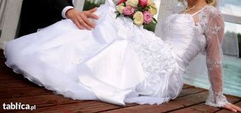 Śliczna suknia ślubna jak za darmo