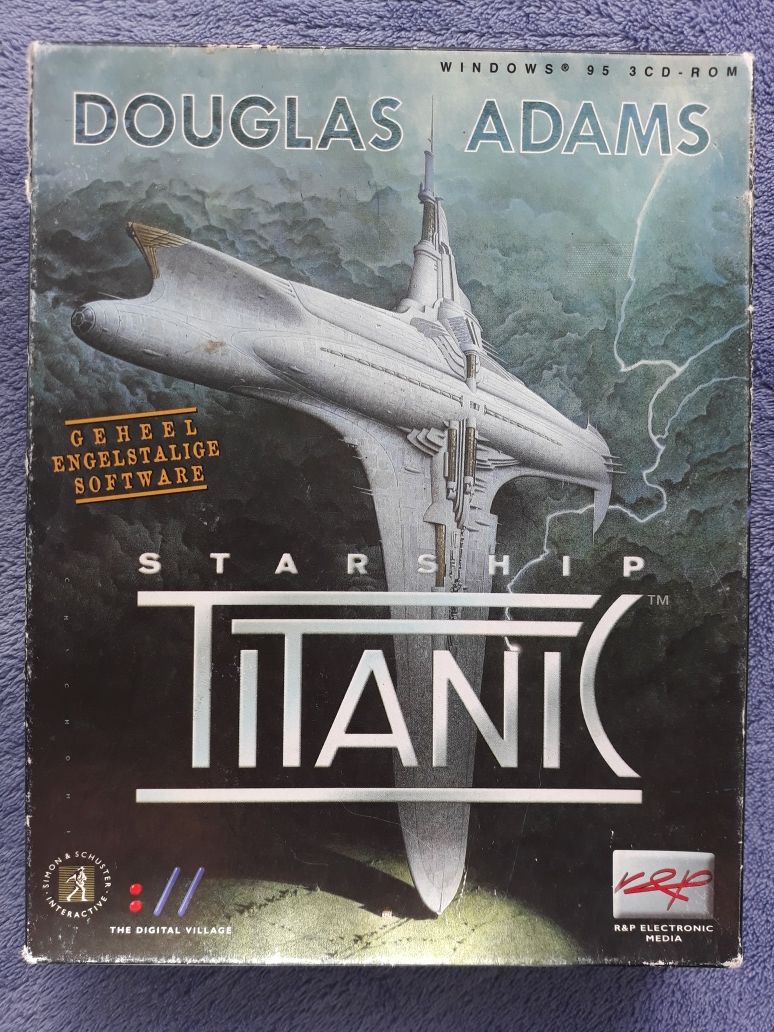 Gra PC Starship Titanic Douglas Adams Terry Jones John Cleese 1998r.
