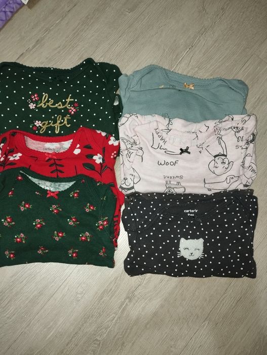 Набір боді carter's з довгим рукавом