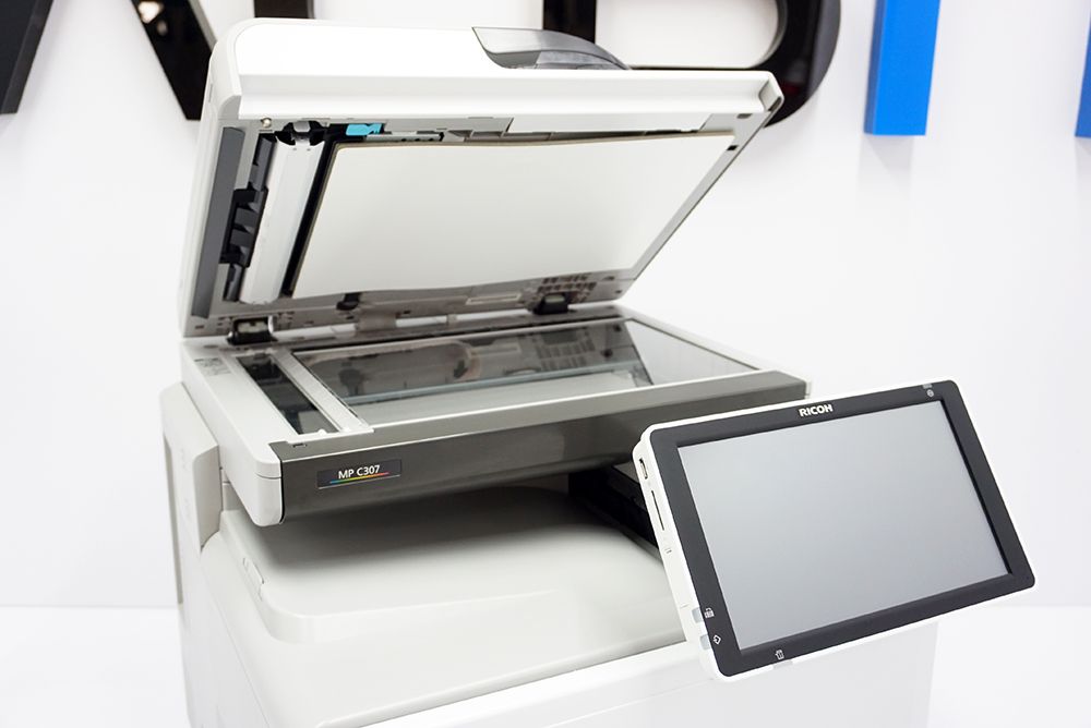 Drukarka Ricoh MP C307 Kolor Sieć Skan Fax Tonery