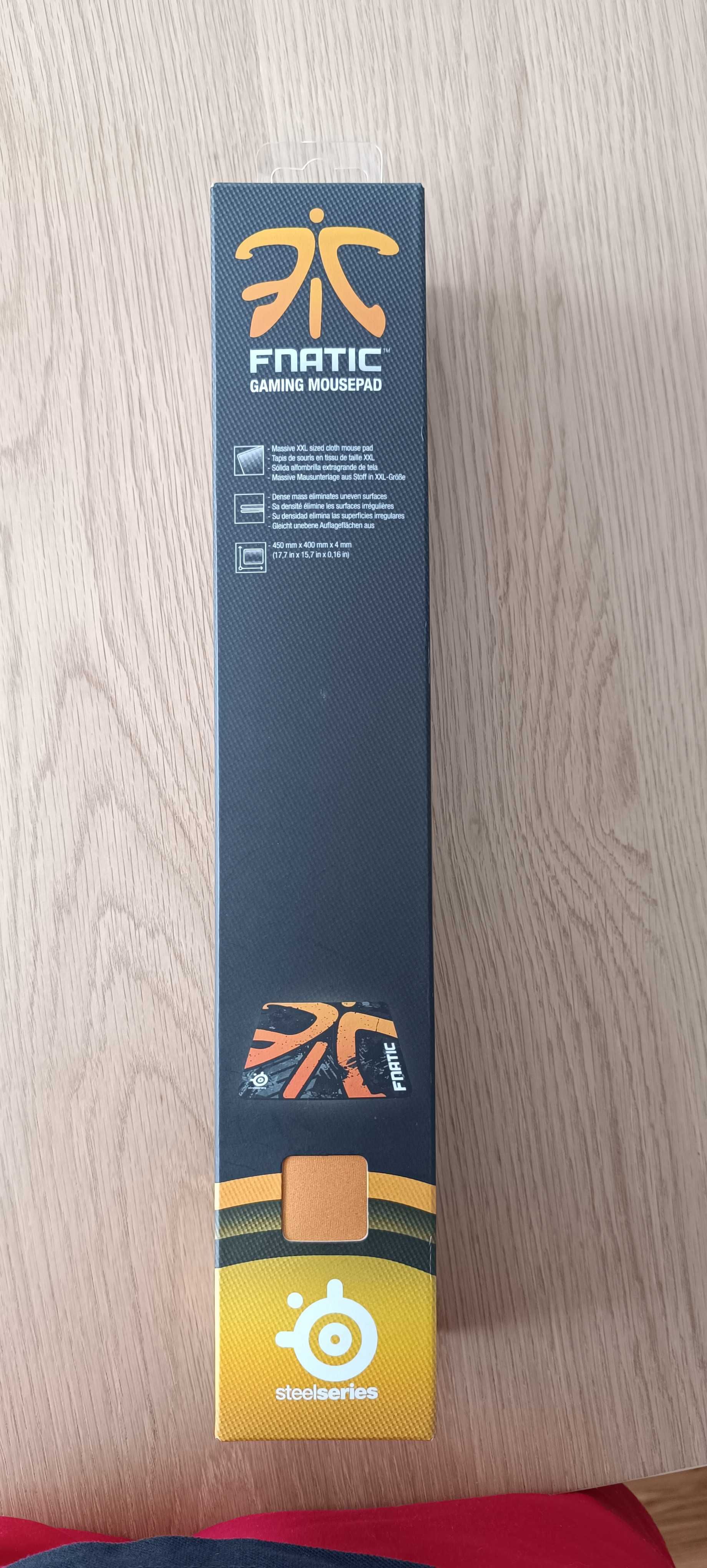 Tapete Steelseries QcK+ Fnatic Asphalt Edition