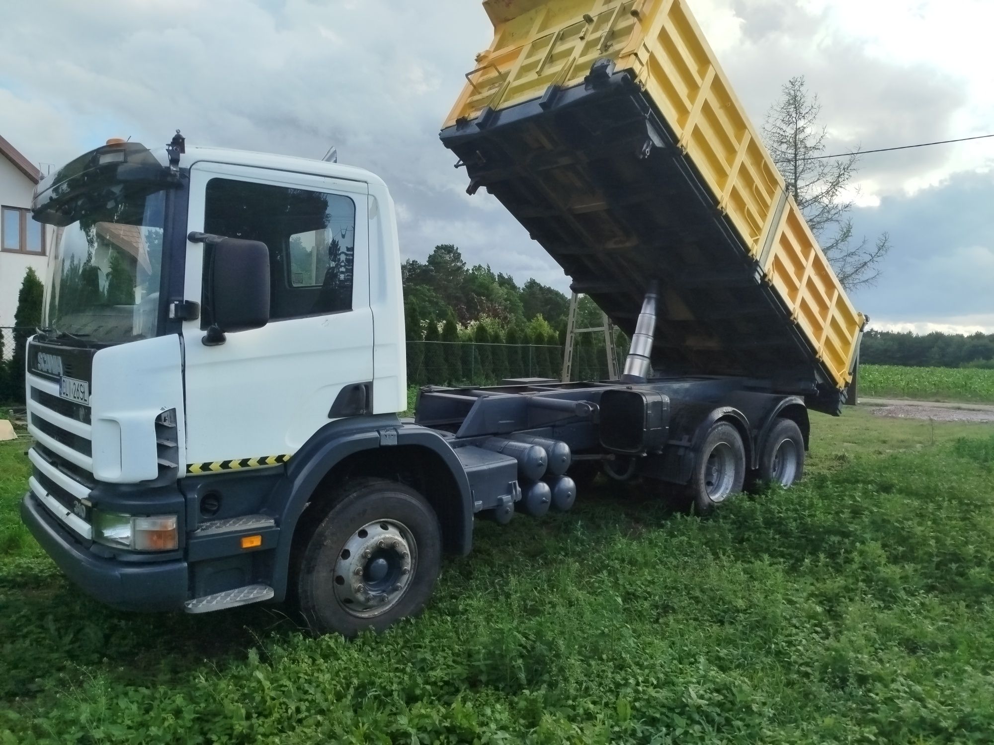 SCANIA 94C wywrotka 3- osiowa  umowa