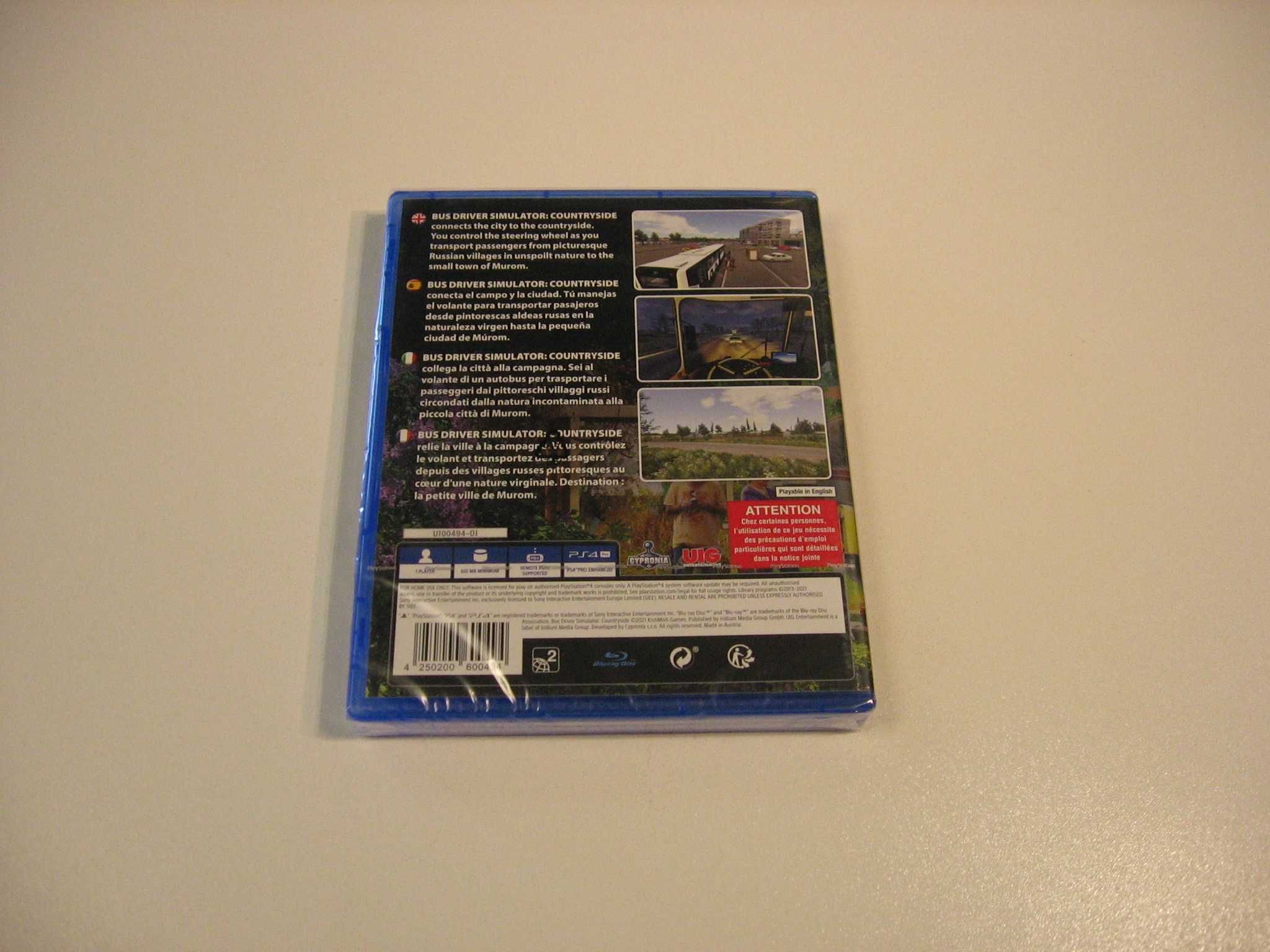 Bus Driver Simulator Countryside PL - GRA Ps4 - Opole 3189