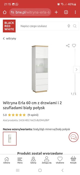 Meble BRW, kolekcja ERLA.