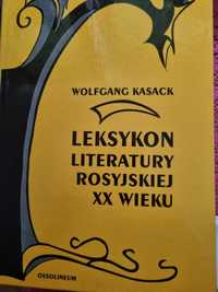 W. Kasack, Leksykon literatury rosyjskiej XX wieku