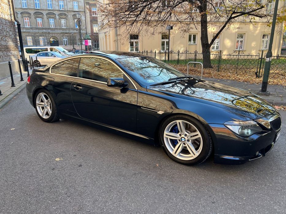 BMW Seria 6 645Ci + LPG 333KM Automat Piękne Coupé Rude Skóry
