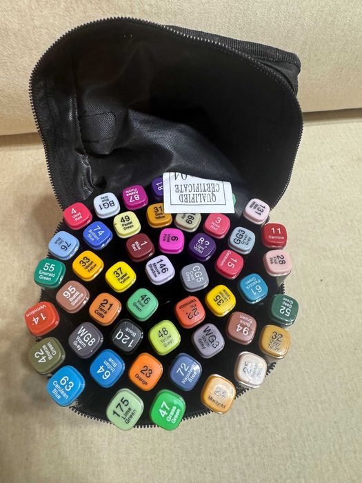 Markery Alkoholowe 48 sztuk.