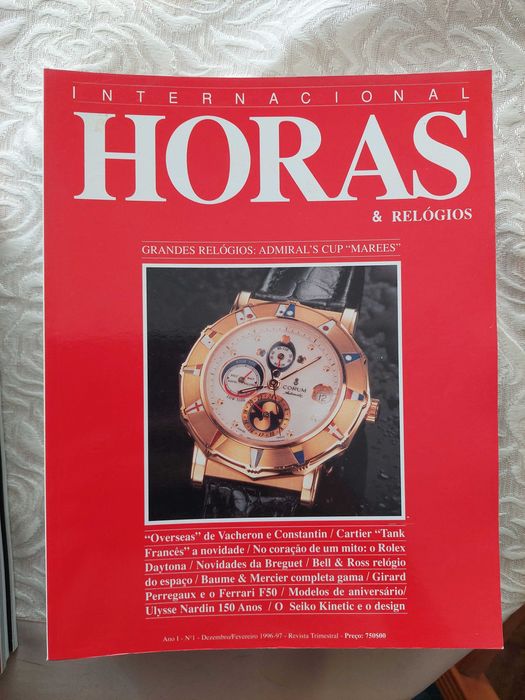 Revistas Internacional Horas e Relógios
