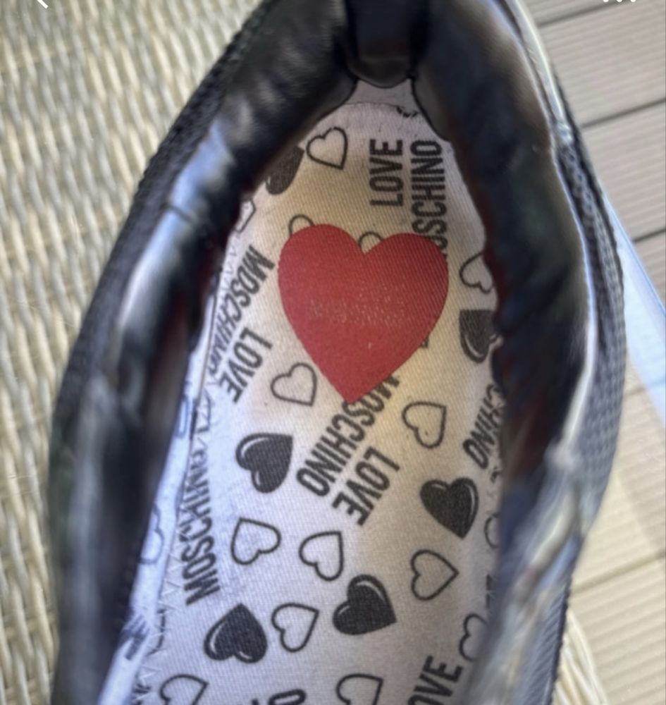 Sapatilhas Love Moschino originais