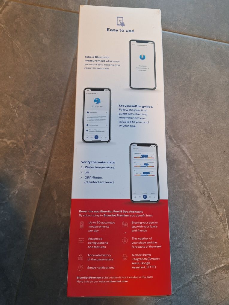 Blueriiot Blue Connect Go inteligentny analizator wody